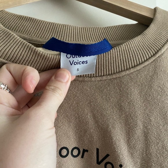 Outdoor Voices Sweatshirt - NWOT, size Small (oversized) - Picture 3 of 3